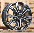 Rims silver black